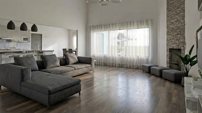 create 3d floor plans, interior and exterior designs