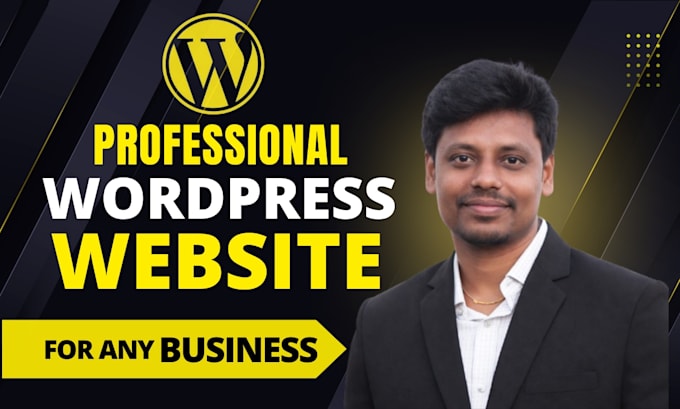 design a professional wordpress website for your business