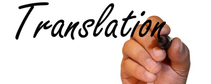 translate any document from french to english
