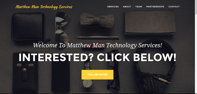 create a website for you