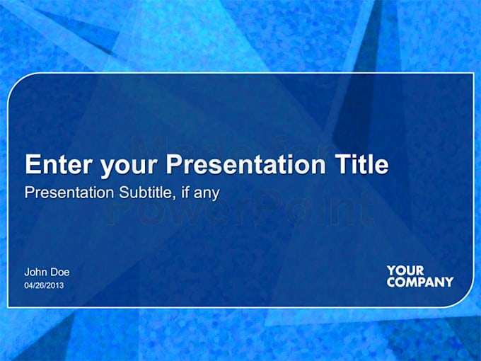 design professional power point presentation