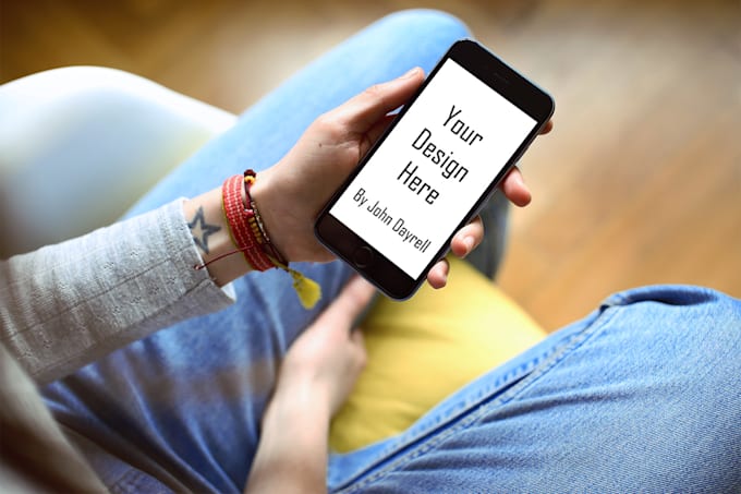 make any app mockup on iPhone 6 screen