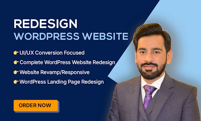 revamp, redesign wordpress website, modernize and boost conversions
