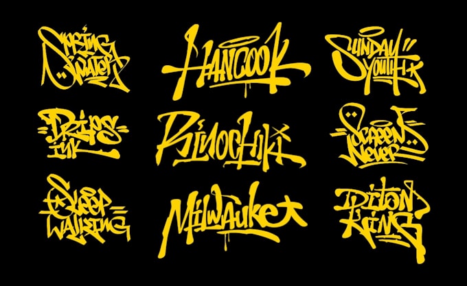 make shirt design handstyle graffiti tags
