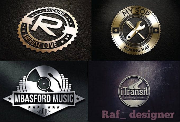 awesome unique retro vintage badge logo in 6 hours