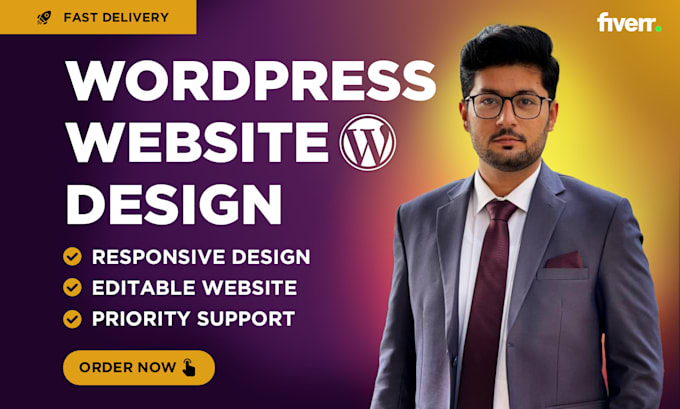build professional wordpress website design or blog