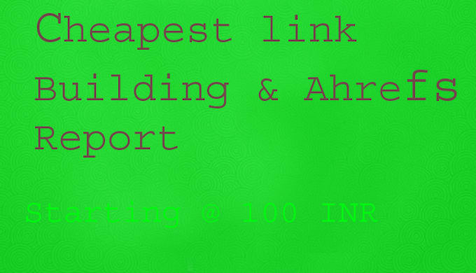 provide u seo service with cheapest rate