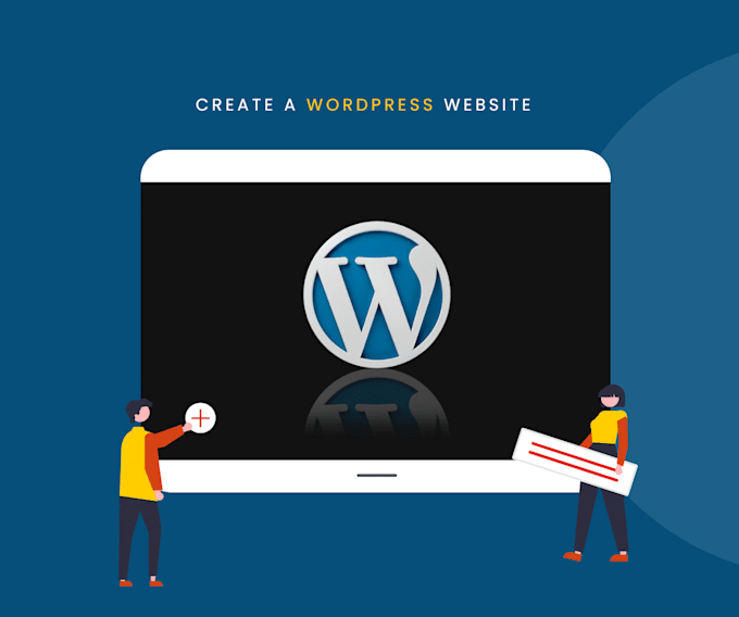 create modern responsive wordpress website, wordpress design