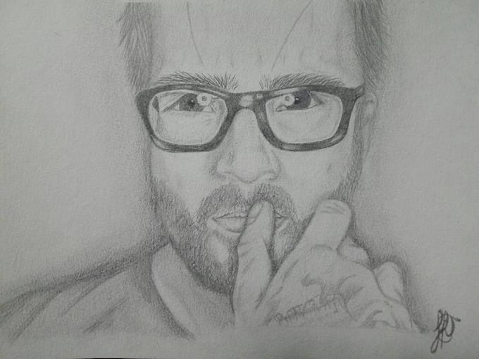 hand draw your portrait