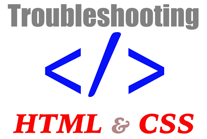 Solve your html and css issues by Trcdata | Fiverr