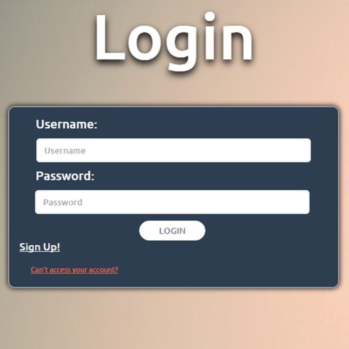 David_fayez: I will create Login Page using Asp dot NET for $5 on fiverr.co...