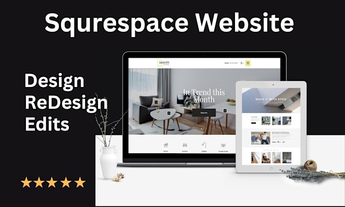 professional squarespace website design and redesign services