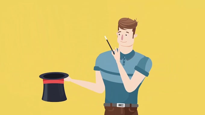 create 2d animation video for website and mobile apps