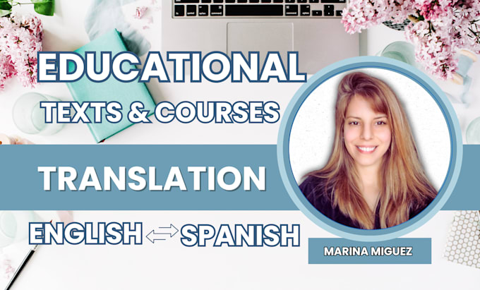 translate your educational or course to spanish