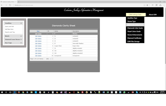 jewelry web apps complete