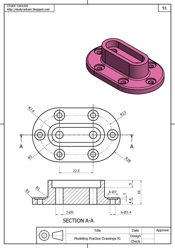 Make technical drawing of 3d model by Talhakhan3670 | Fiverr