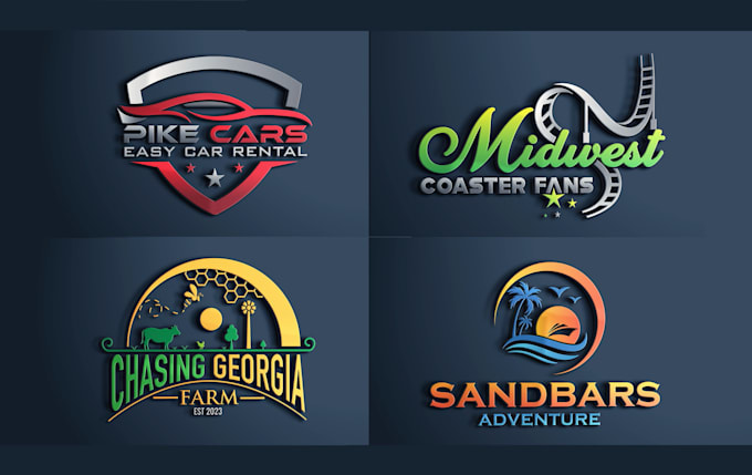 do a logo design like this design