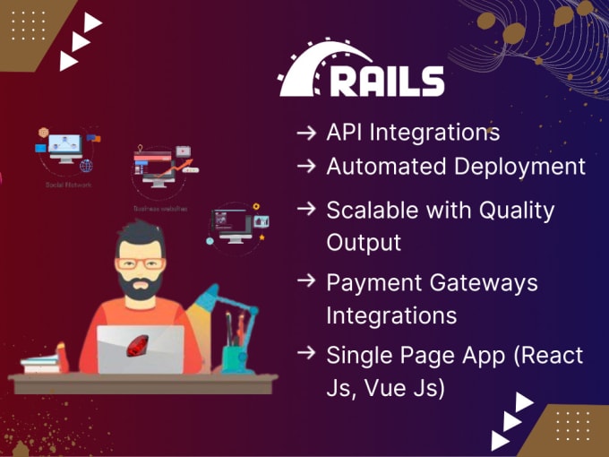 create new project or fix issues in ruby on rails projects