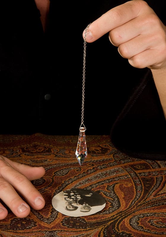 use the pendulum to consult and clean