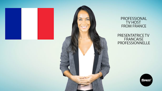 be your professional spokesperson in french