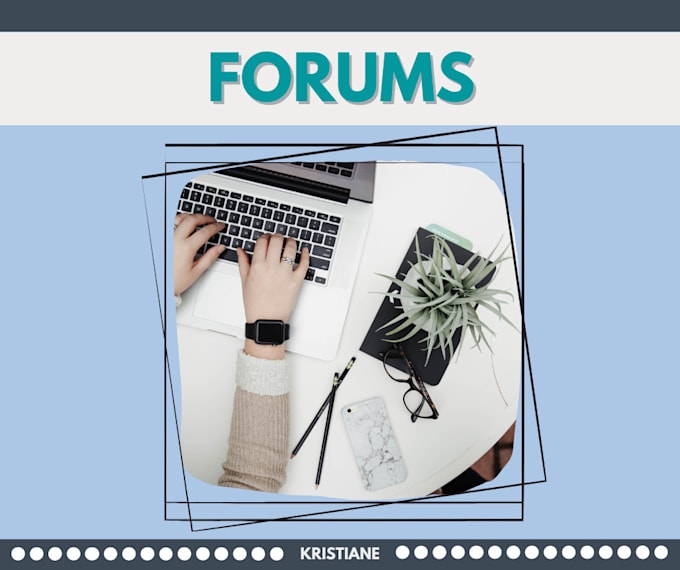 post on your forums