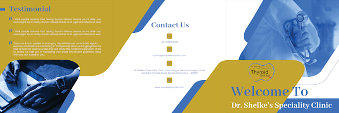 design amazing creative brochure