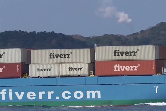 place your logo on moving truck, car or delivery box video