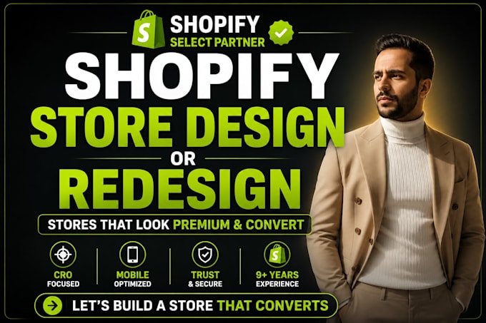 create modern ai powered shopify store design