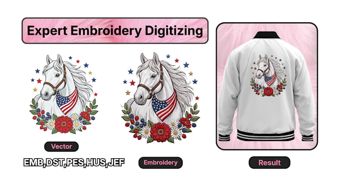 do expert embroidery digitizing and logo conversion asap