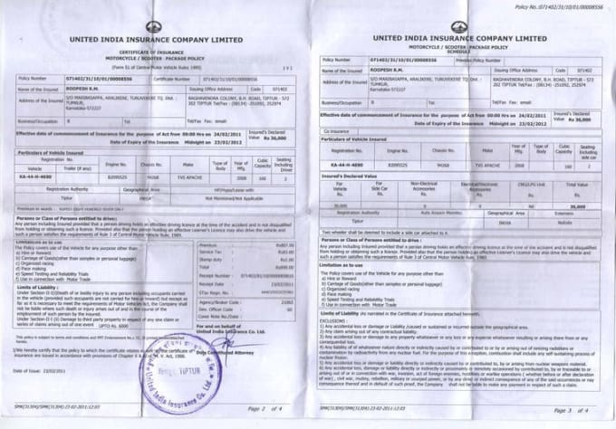 Make corrections on your pdf scanned documents and photos using