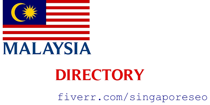 do 15 niche relevant malaysian directory submissions, local citations