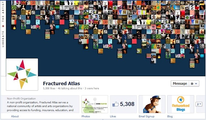 make a facebook fan page for your business