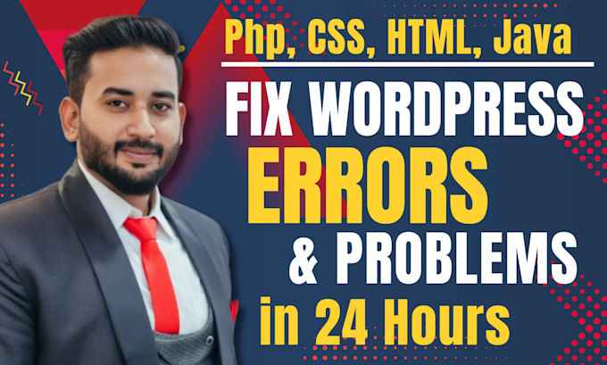 fix wordpress errors and problems