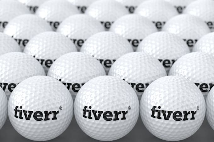 add your logo on these golf balls