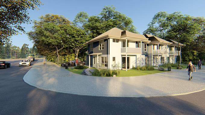 create a very detail sketchup 3d model for you