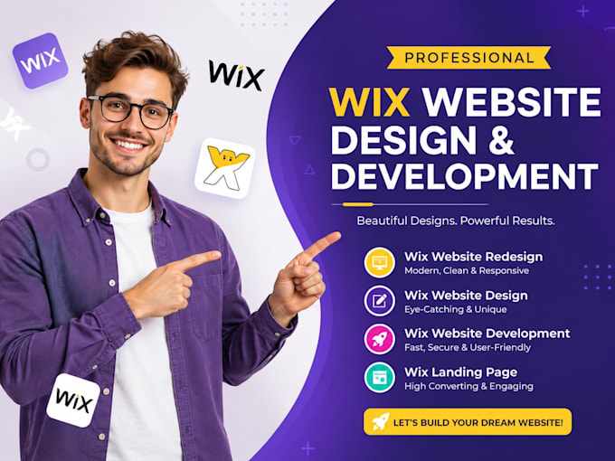 wix website redesign wix website development wix website design wix landing page