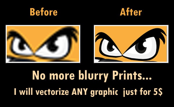 trace your logo in vector format ai, eps, svg