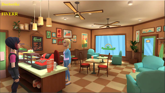 create 3d animation for you