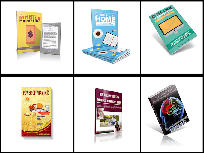 Design an eye catching ebook or kindle cover in 24 hrs by Graphics