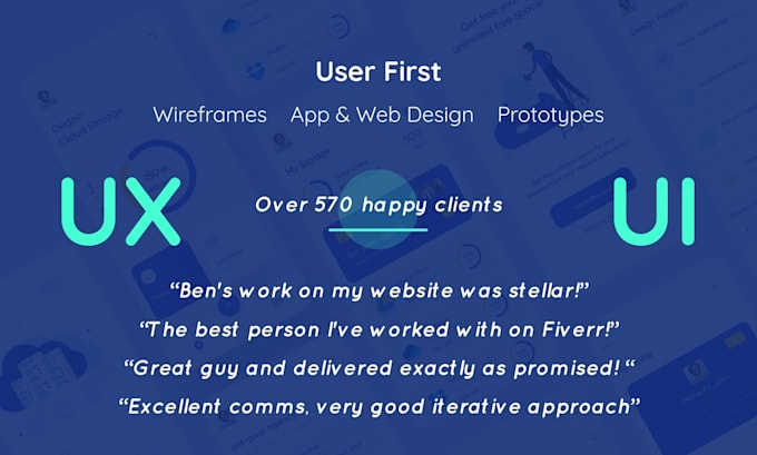 design ui ux, website, dashboard, mobile app wireframes
