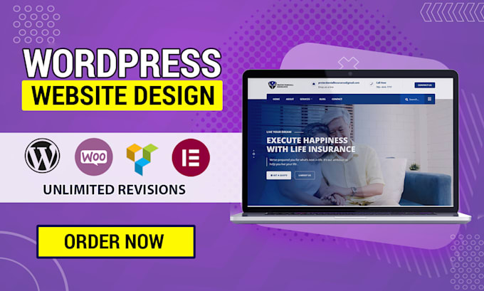design a modern and mobile friendly wordpress website
