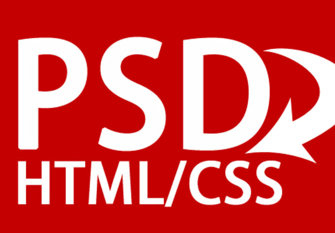 convert PSD to html/css