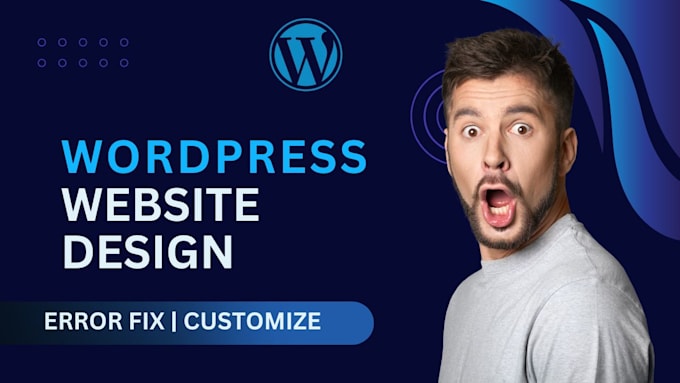 design, customize, and fix professional wordpress website