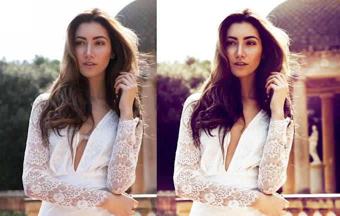 do high end image background removal and retouching