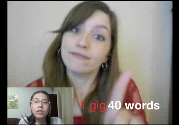 create a duo Skype like video dialogue
