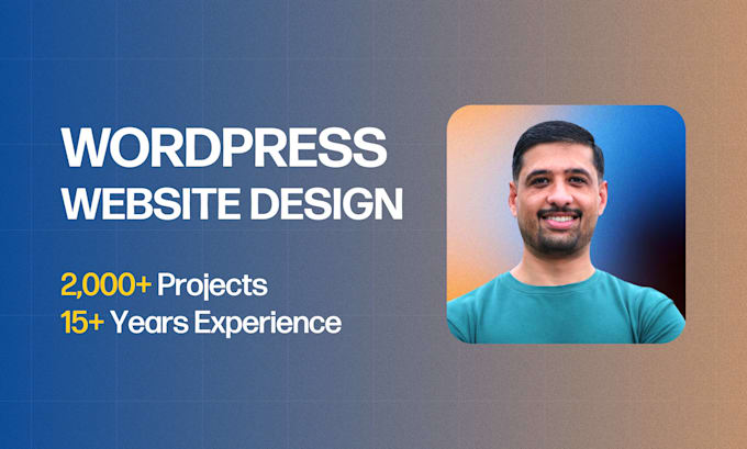 create wordpress website design, redesign, website development, custom website