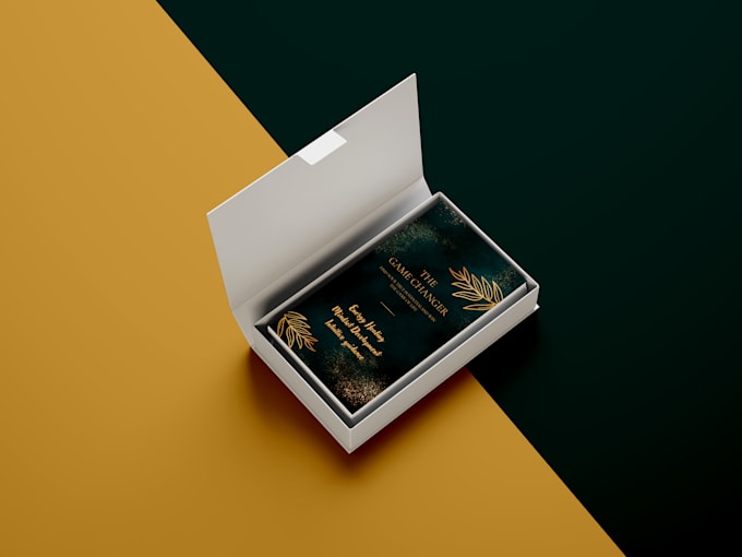 do a minimalist business card