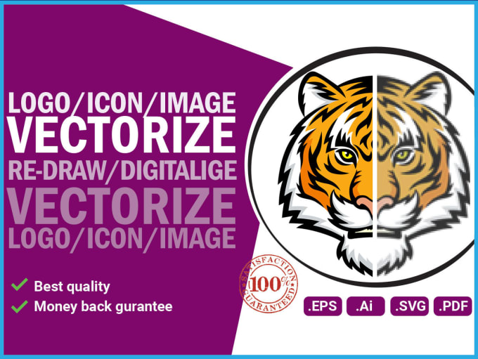 Vectorize your logo, icon, image by Plan_r | Fiverr