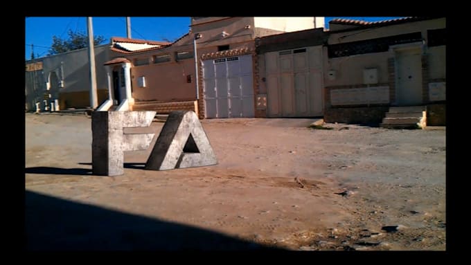 create ur 3d logo and make it looks real in ur footage