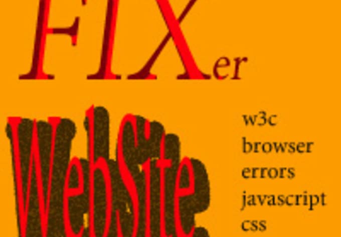fix errors in your website as errors w3c,compatibility browser